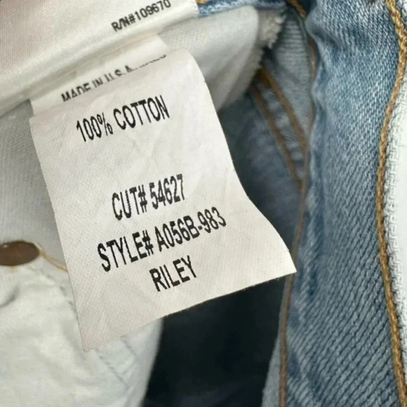 AGOLDE Riley High Rise Straight size 25 B226 - Picture 5 of 7